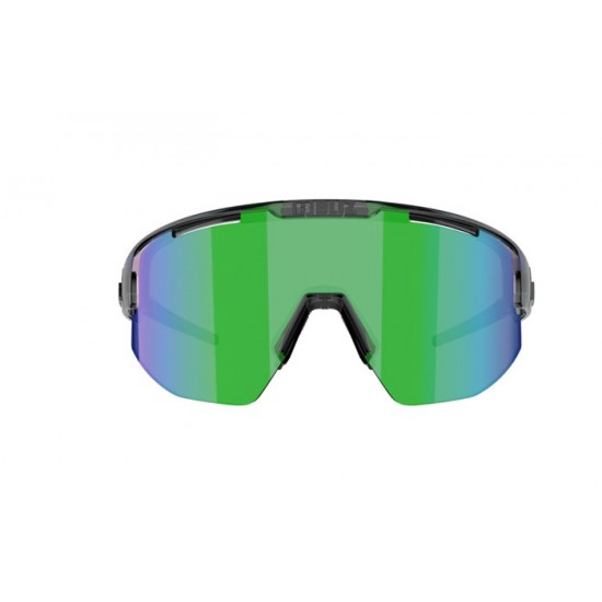 Bliz Matrix Matt Black - Green Lens